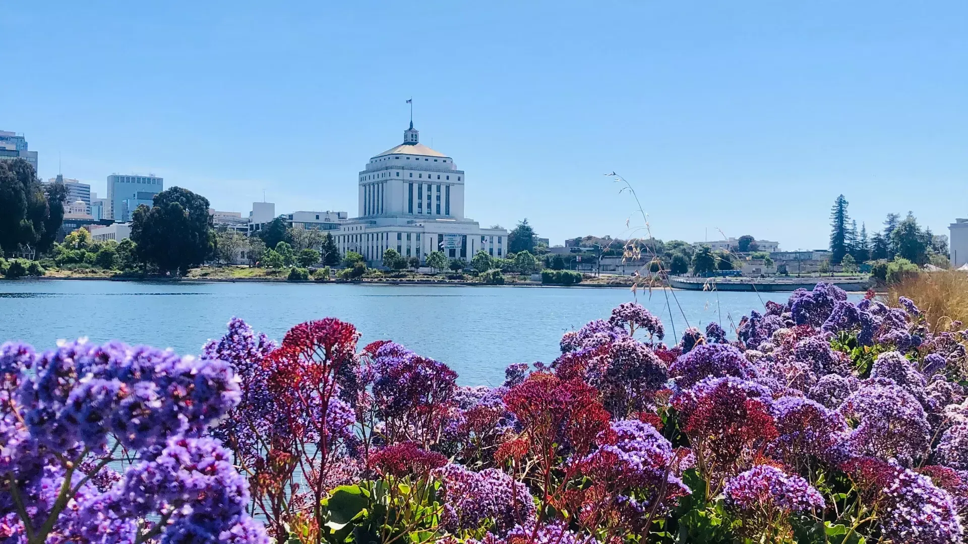 Lago Merritt a Oakland.